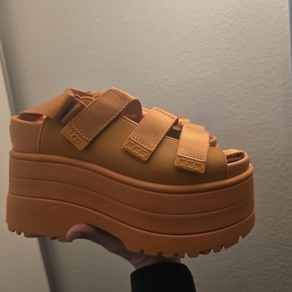 NWOB UGG Goldenrise Ankle Strap Platform Sandal - Picture 7 of 7